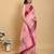 Ready to wear elegant print linen cotton saree with jacquard border & unstitched blouse