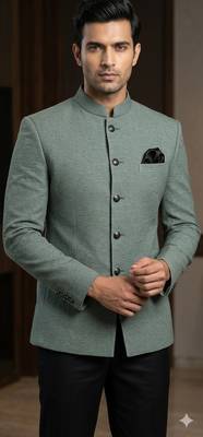 Pista color imported jodhpuri for men | premium designer bandhgala ethnic wear 2