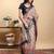 cream colour Ready to wear elegant print linen cotton saree with jacquard border & unstitched blouse