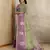 green colour Ready to wear abstract printed erode anmol silk saree with designer unstitched  blouse