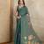 grey colour Ready to wear abstract printed erode anmol silk saree with designer unstitched  blouse