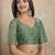brown colour Ready to wear abstract printed erode anmol silk saree with designer unstitched  blouse