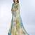 multi colour Ready to wear abstract printed erode anmol silk saree with designer unstitched  blouse