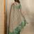 brown colour Ready to wear abstract printed erode anmol silk saree with designer unstitched  blouse