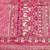Pink zari woven banarasi silk blend saree with blouse piece