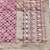 Magenta zari woven banarasi silk blend saree with blouse piece
