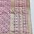 Purple zari woven banarasi silk blend saree with blouse piece