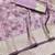 Purple zari woven banarasi silk blend saree with blouse piece