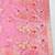 Pink zari woven paithani silk blend saree with blouse piece