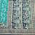 Light blue zari woven banarasi silk blend saree with blouse piece