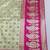 Light green zari woven banarasi silk blend saree with blouse piece