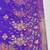 Purple zari woven paithani silk blend saree with blouse piece