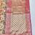 Light green zari woven patola silk blend saree with blouse piece