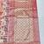 Cream zari woven patola silk blend saree with blouse piece