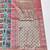 Blue zari woven patola silk blend saree with blouse piece