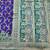 Purple zari woven banarasi silk blend saree with blouse piece