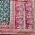 Tael green zari woven banarasi silk blend saree with blouse piece