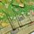 Green zari woven paithani silk blend saree with blouse piece