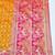 Mustard zari woven banarasi silk blend saree with blouse piece
