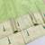 Light green zari woven paithani organza silk blend traditional saree with blouse piece