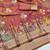 Multicolor pista zari woven paithani silk blend saree with blouse piece