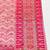 Pink zari woven banarasi silk blend saree with blouse piece