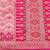 Pink zari woven banarasi silk blend saree with blouse piece