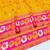Gold zari woven banarasi silk blend traditional saree with blouse piece