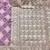 Purple zari woven banarasi silk blend saree with blouse piece