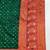 Green zari woven banarasi silk blend traditional saree with blouse piece