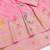 Pink zari woven banarasi silk blend saree with blouse piece