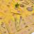 Gold zari woven banarasi silk blend saree with blouse piece