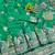 Green zari woven banarasi silk blend saree with blouse piece
