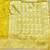 Yellow zari woven banarasi silk blend saree with blouse piece