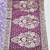 Light purple zari woven banarasi silk blend saree with blouse piece