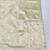 Cream zari woven banarasi silk blend saree with blouse piece