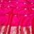 Lavender zari woven banarasi silk blend saree with blouse piece