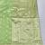 Light green zari woven banarasi silk blend saree with blouse piece