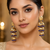 Gold tone three stage jhumkas