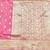 Pink zari woven banarasi silk blend saree with blouse piece