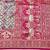 Purple zari woven banarasi silk blend saree with blouse piece