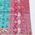 Blue zari woven banarasi silk blend saree with blouse piece