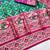 Rama zari woven banarasi silk blend saree with blouse piece