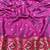 Rama zari woven banarasi silk blend saree with blouse piece