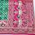 Rama zari woven banarasi silk blend saree with blouse piece
