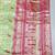 Light green zari woven banarasi silk blend saree with blouse piece