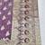 Purple zari woven banarasi silk blend saree with blouse piece