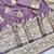Purple zari woven banarasi silk blend saree with blouse piece