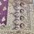 Purple zari woven banarasi silk blend saree with blouse piece