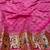 Light blue zari woven banarasi silk blend saree with blouse piece